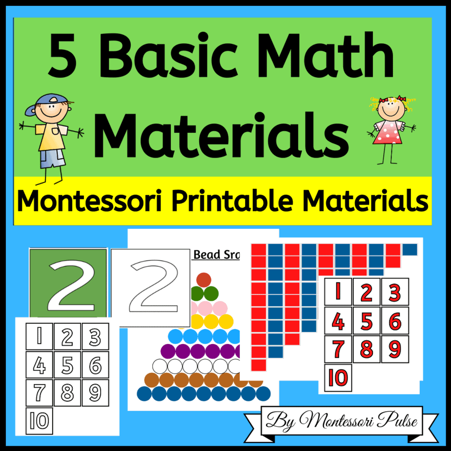 Montessori Math Curriculum for Preschool - MontessoriPulse