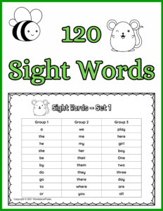 3 Easy Sight Words Activities For Distance Learning - MontessoriPulse